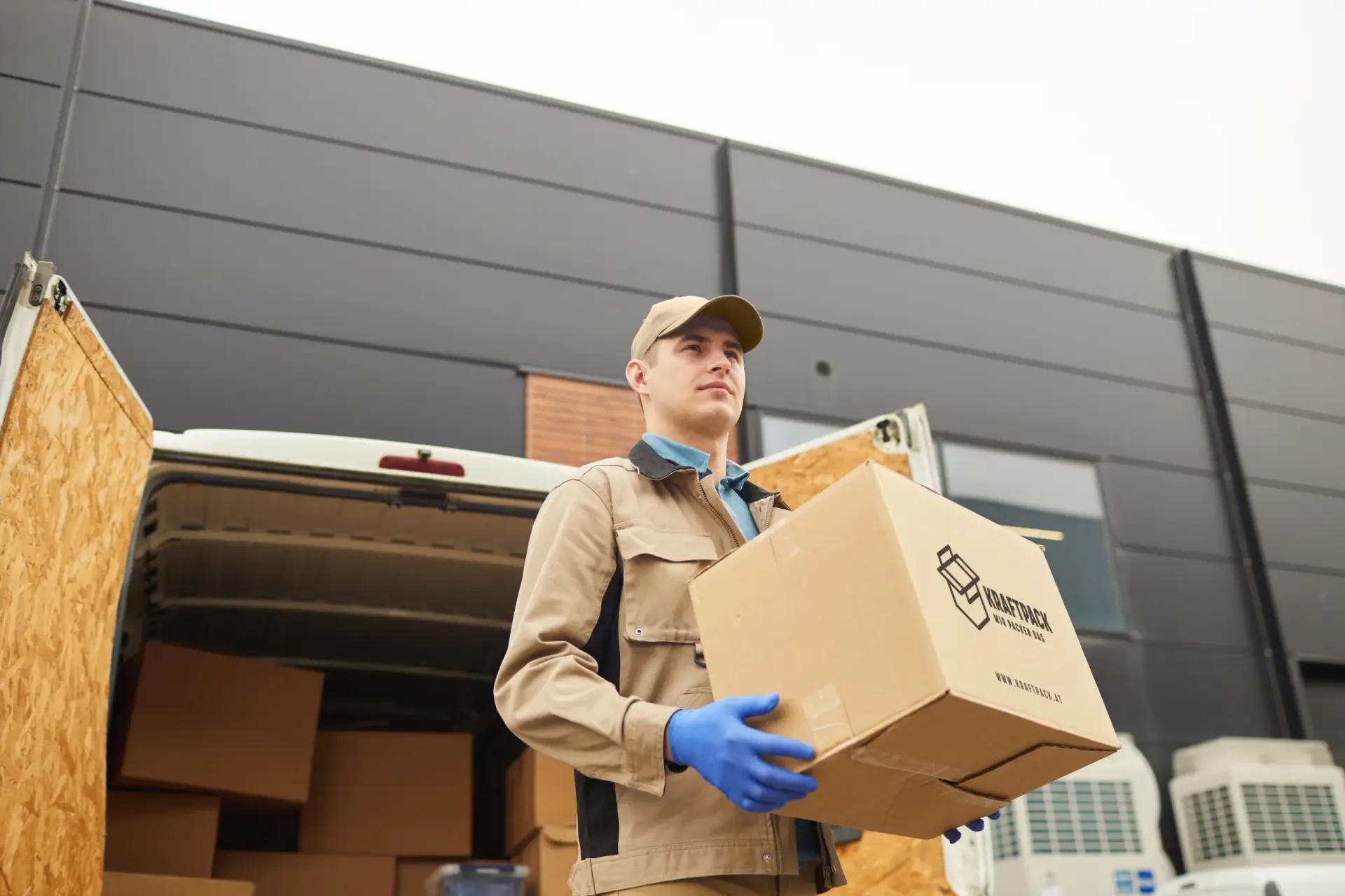 Kraftpack Team bei der Arbeit in Wien